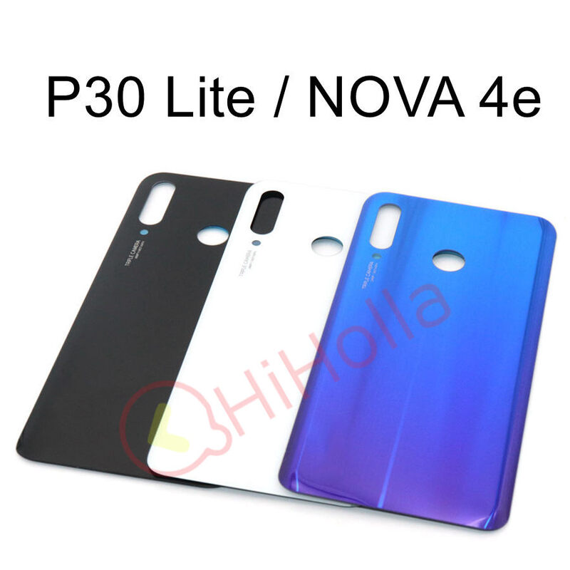 Back Glass Cover For Huawei P30 Pro Battery Cover Back Glass Panel P30 Lite Rear Door Housing Case Replacement VOG-L29 ELE-L29