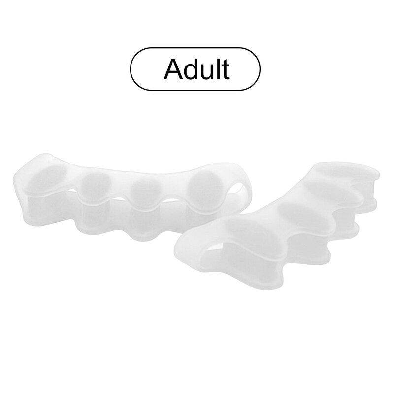 1Pair Toe Spreader Toe spacers Toe Corrector Finger Separator Thumb Valgus Protector Bunion Overlapping Hammer Foot Corrector