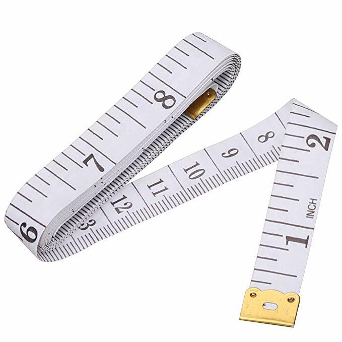 Regla de medición corporal de 1,5 m, cinta métrica de sastre de costura, Mini regla plana suave, medidor de centímetro, cinta métrica de costura de Color aleatorio