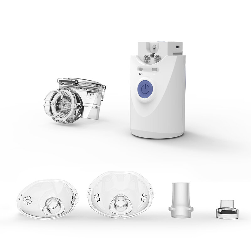 Mini automizador para niños nebulizador de inhalación adulto nebulizador ultrasónico vaporizador aromaterapia vapor cuidado de la salud