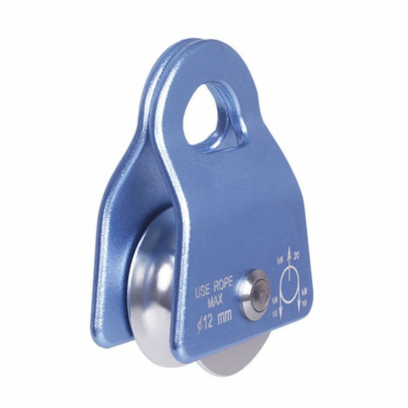 2000kg Flexible Active Pulley Block 360 Degree Wwivel Pulley for Rock Climbing N58A