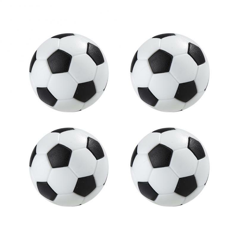 Mini bolas de futebol de plástico, 32mm, acessórios para jogos, opulent, 4 bolas de mesa, jogos de futebol, entretenimento