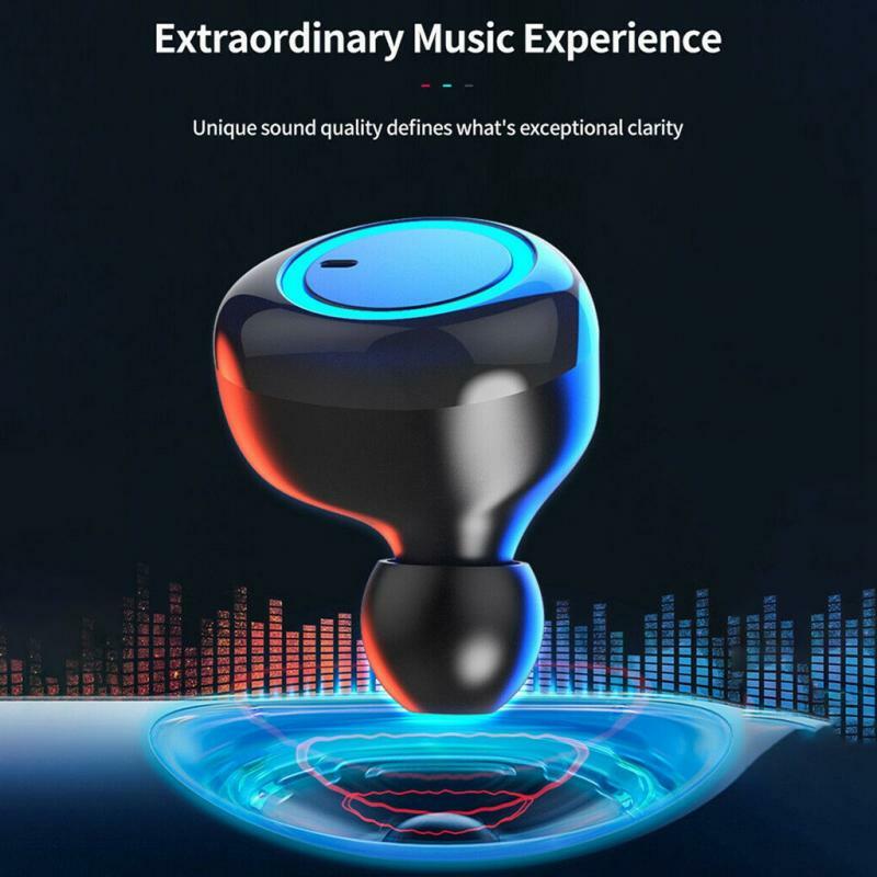 TWS Earphones Bluetooth 5.0 Headphone Wireless Stereo In-Ear Earbuds Earphone Handsfree Touch Control Headset With Charging Box