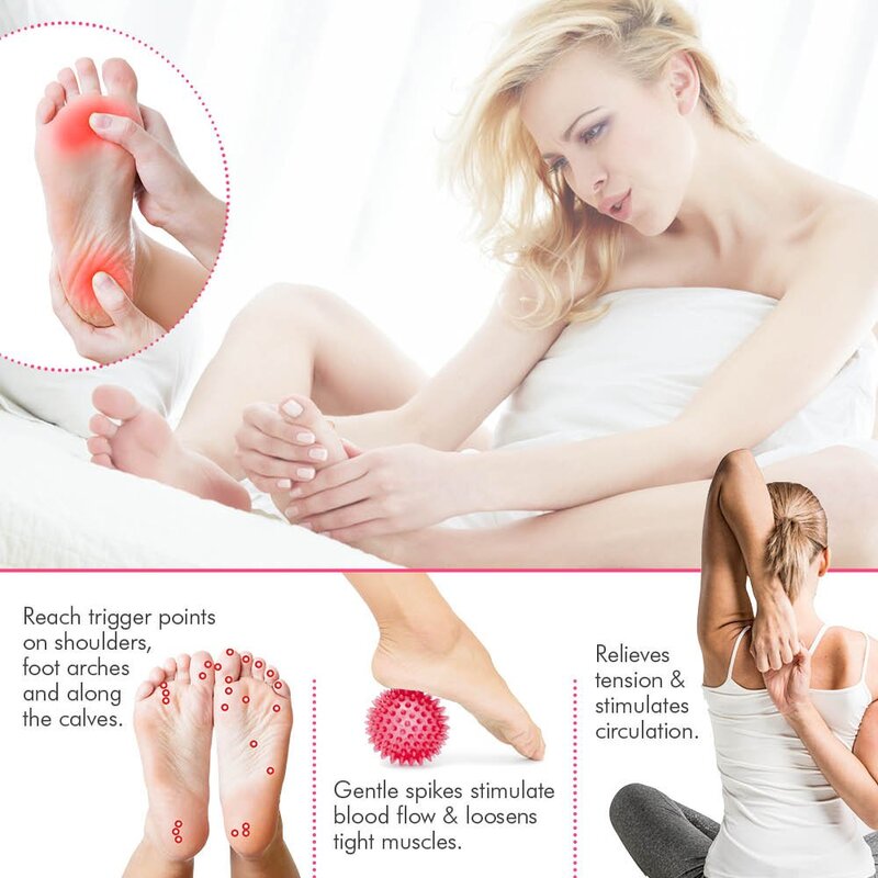 Erdnuss – boule de Yoga en PVC, accessoire d'entraînement, Massage des mains, Fitness