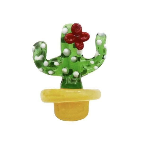 Il cappuccio in fiore di Cactus Carb si adatta alla maggior parte delle unghie al quarzo