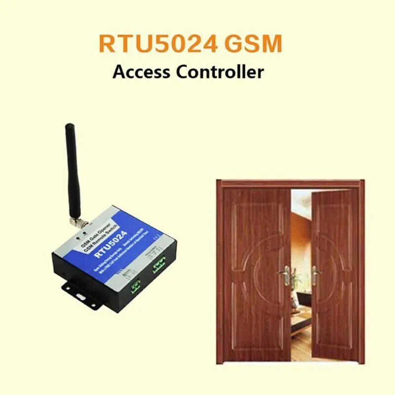 1Set RTU5024 2G GSM Relais SMS Anruf Fernbedienung GSM Tor Öffner Schalter mit Antenne für Parkplatz Access control
