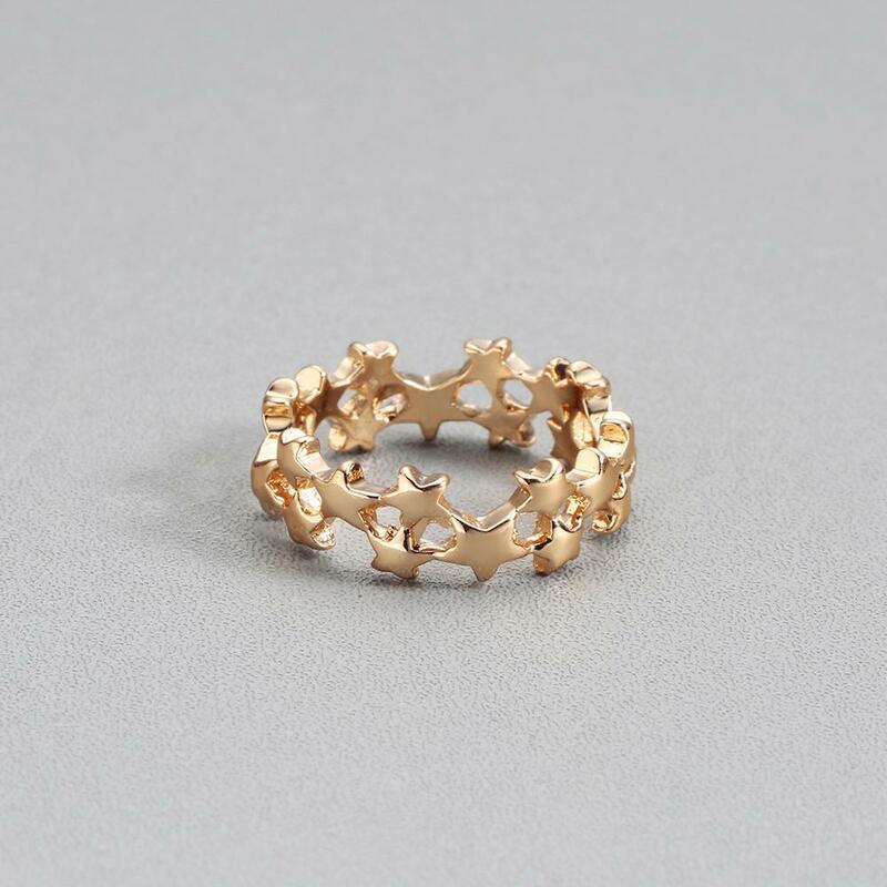 Todorova anel de dedo feminino com forma de caveira, dourado, estrela, rosto, bola, empilhável, geométrico, dedo do pé, joia de festa, bague femme