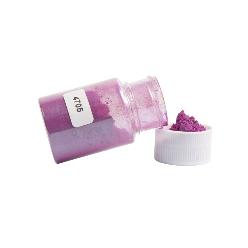 Pigmenti in polvere di Mica ~ polveri di Mica perlescente naturale ~ tintura metallica per sapone cosmetico per unghie che fa 10 g/bottiglia