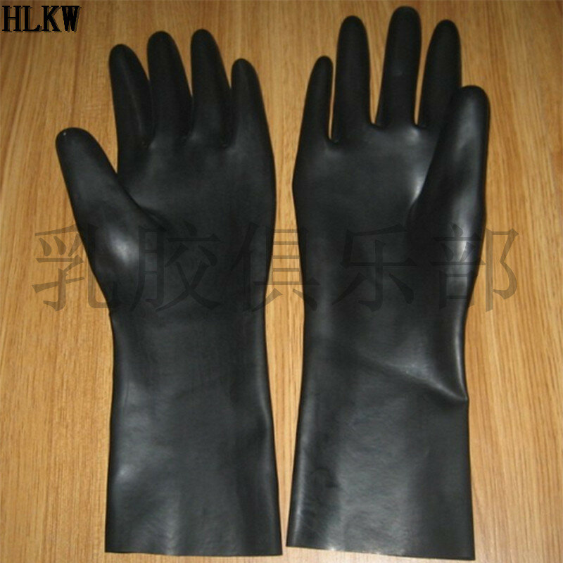 Sexy Latex Nice seamless gloves full cover hands applique fetish frill color customization 100% natural and handmade Hand Gloves