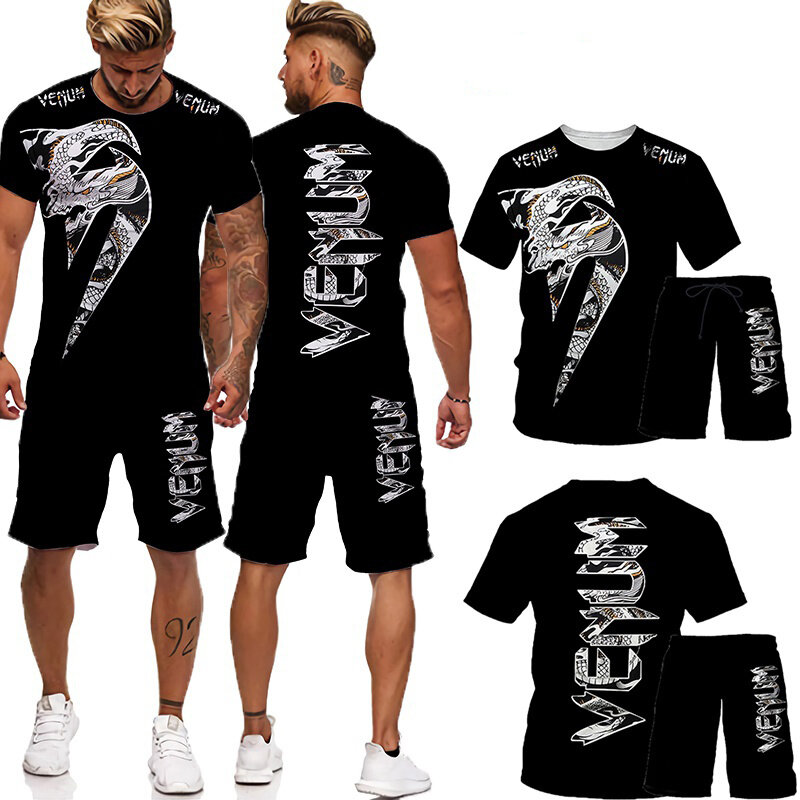 2021 Summer Short Sleeve 3D Print Shirt Beach Shorts Streetwear Casual Mens Suit 2 Pieces INCERUN Men Hawaiian Sets Printing