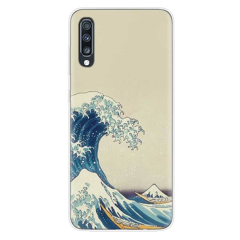 Great Wave off Kanagawa Japan Phone Case For Samsung Galaxy A51 A71 A50 A70 A20 A30 A40 A10 A20E J4 J6 A6 A8 A7 A9 2018 Cover