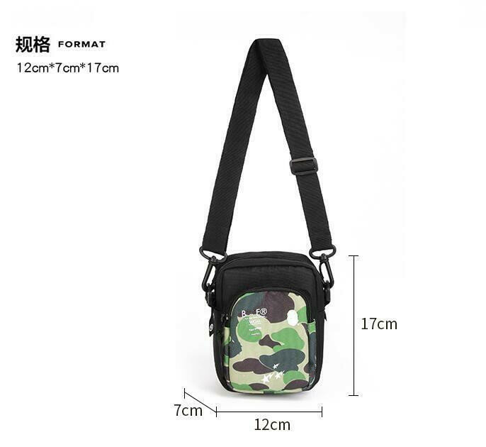 2021 New Men Women Camo Animal Pattern Printed Waist Bag Shoulder Crossbody Travel Bag