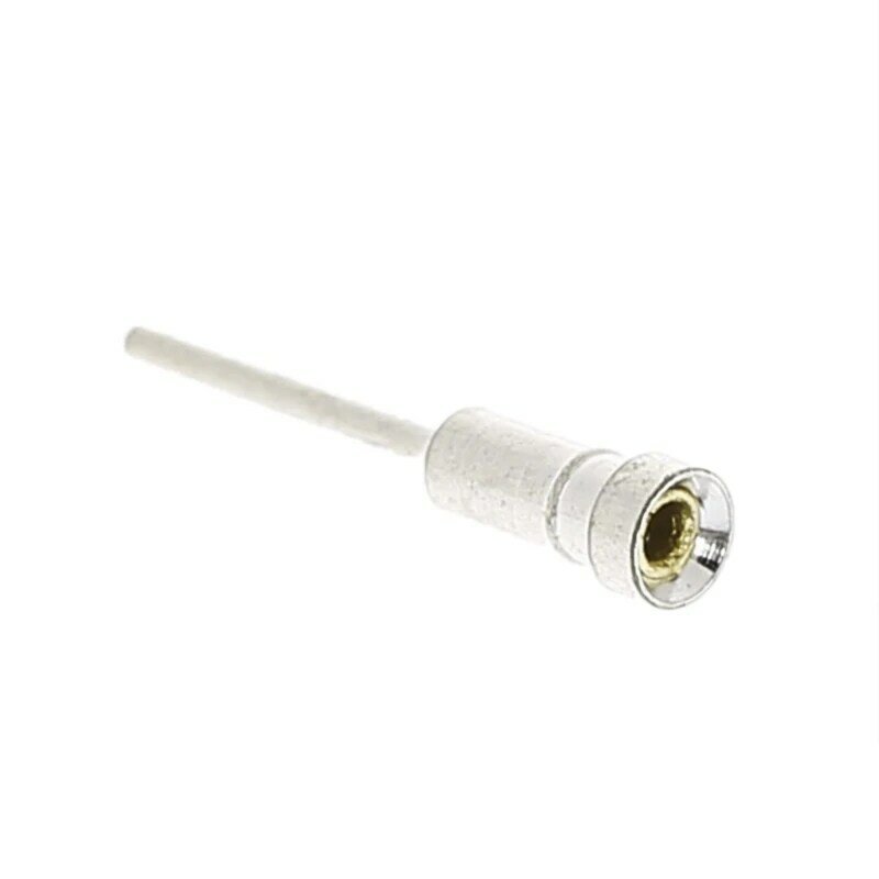 120Pcs Long Pin LED Hot Plug Sip Socket Crystal Oscillator Base for Switches U1JA