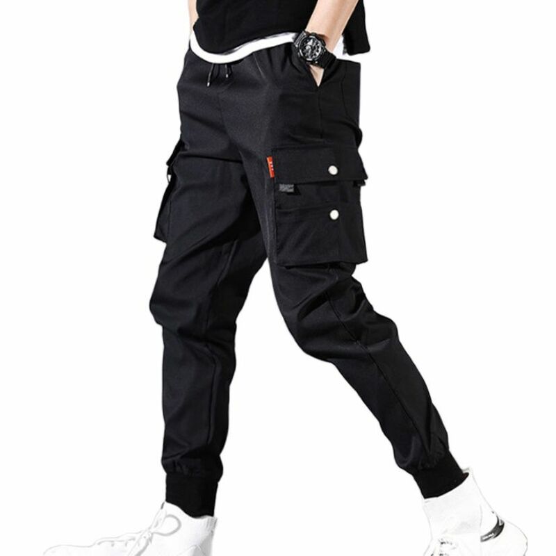 Мужские брюки, брюки-карго для бега в стиле милитари, повседневные штаны для работы на открытом воздухе, тактический спортивный костюм, брюк...