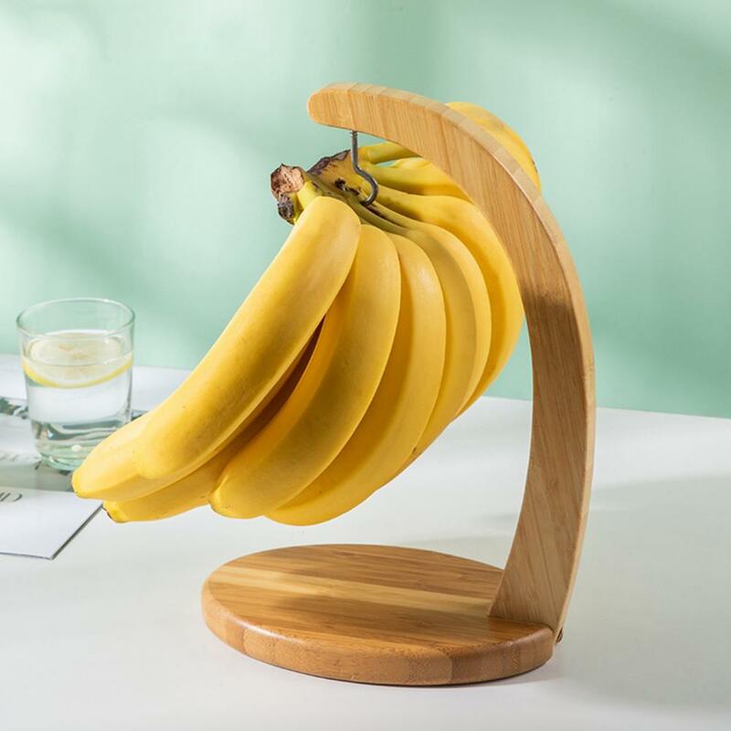 Banana Hanger Moisture-proof Multi-functional Rust Resistant Neatly Store Bananas Hanging Stand for Home
