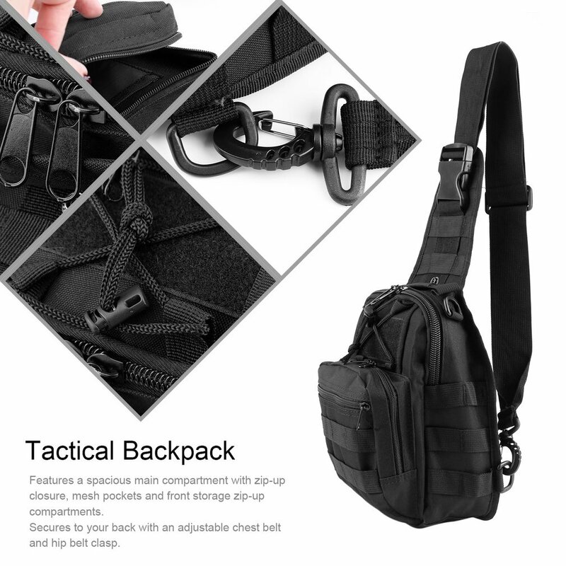 Professionele Tactische Rugzak Klimmen Tassen Outdoor Militaire Schouder Rugzak Rugzakken Tas Voor Sport Camping Wandelen Reizen