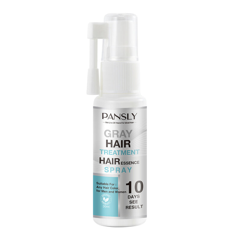 Spray de tratamento capilar branco herbal mágico repara a beleza dos cabelos para homens e mulheres