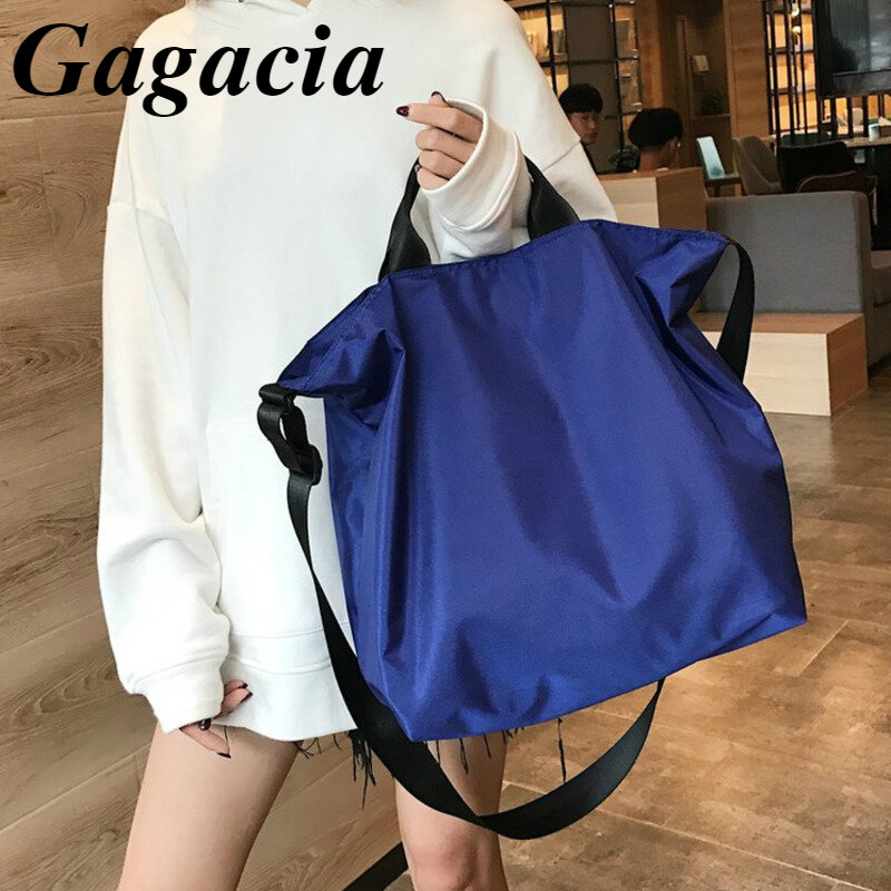 Gagcia – sacs à main multifonctions en Nylon pour femmes, sac de voyage, de sport, grande capacité pour le Shopping, à bandoulière, fourre-tout étanche