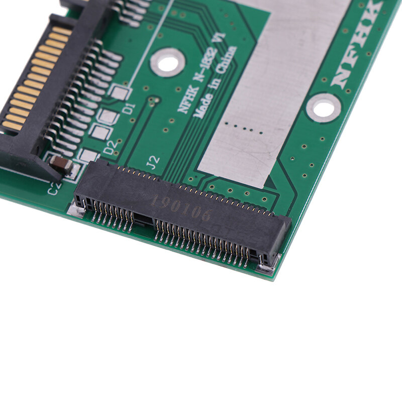 Wysokiej jakości MSATA SSD do 2.5 ''SATA 6.0gps Adapter płyta modułu karty konwertera Mini Pcie Ssd hurtownie 2021