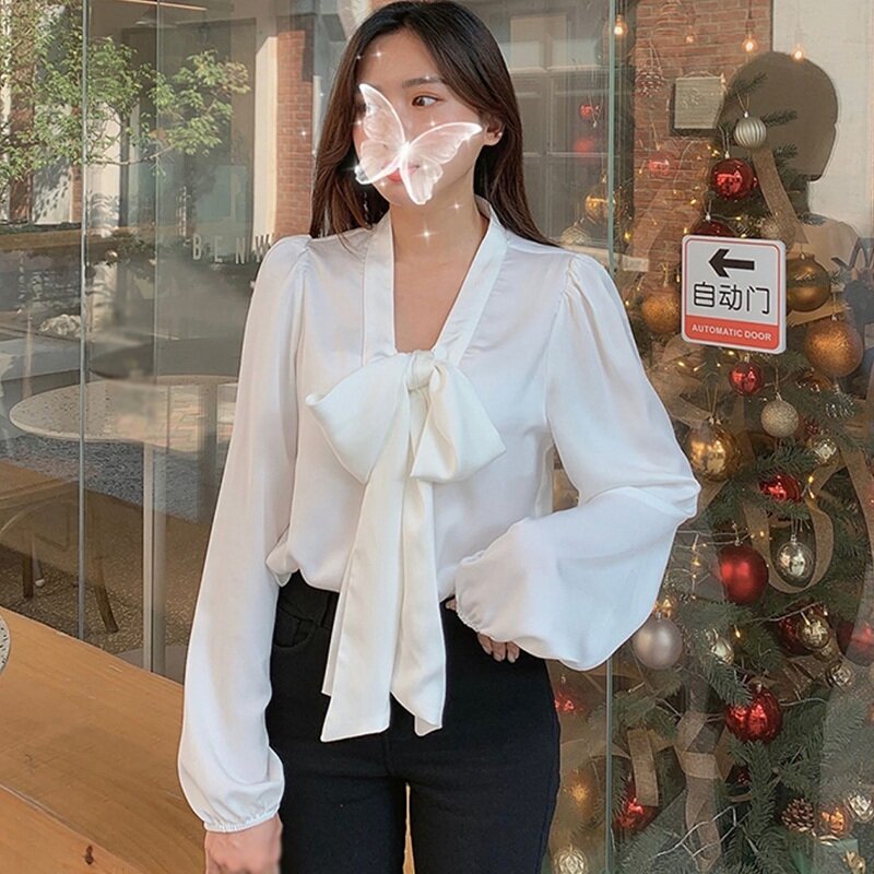 2021 Summer White Crop Top Women T Shirt Women Korean Fashion Blouse Office Lady Shirt Female Casual Tops Women Clothing