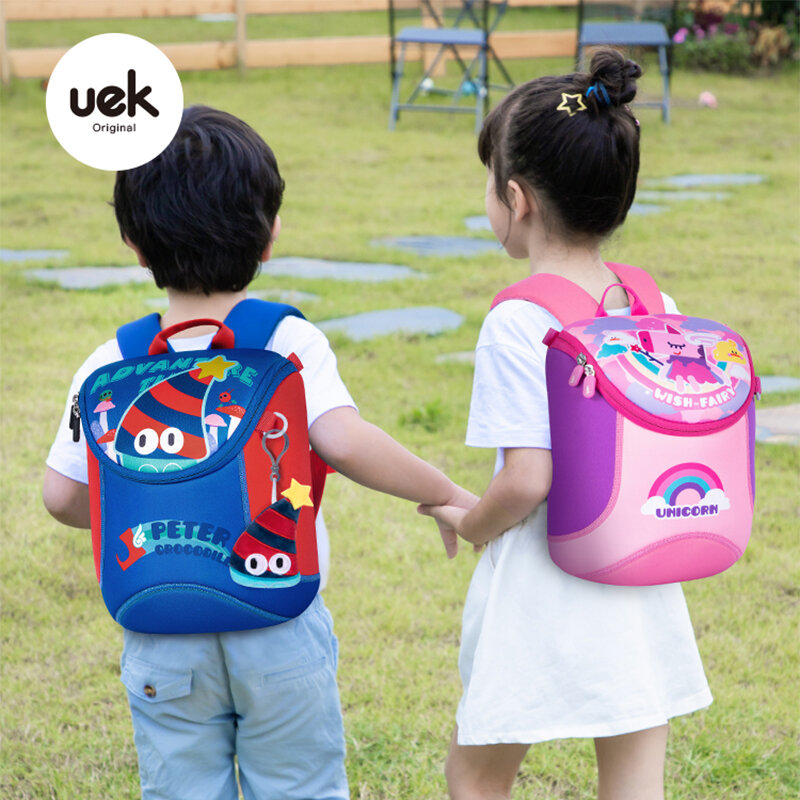 Mochila escolar de unicornio para niñas, mochila escolar de dibujos animados para niños y niñas