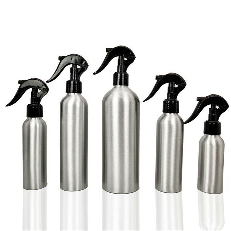 Empty Spray Bottles Household Aluminum Pump Sprayer Mist Nose Refillable Bottles Women Travel Liquid Makeup Cosmetic Container