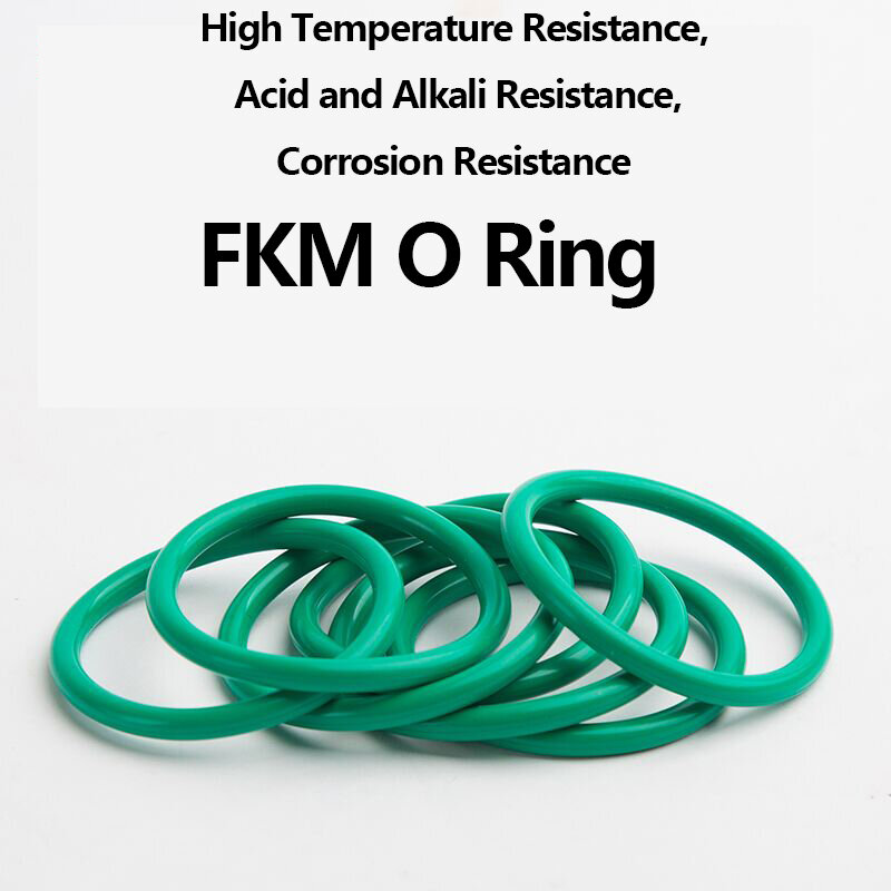 O Ring Assortment Kit Rubber Sealing Washer Waterproof Gasket Set Made of Nitrile Rubber NBR, Viton FKM, Silica Gel SIL