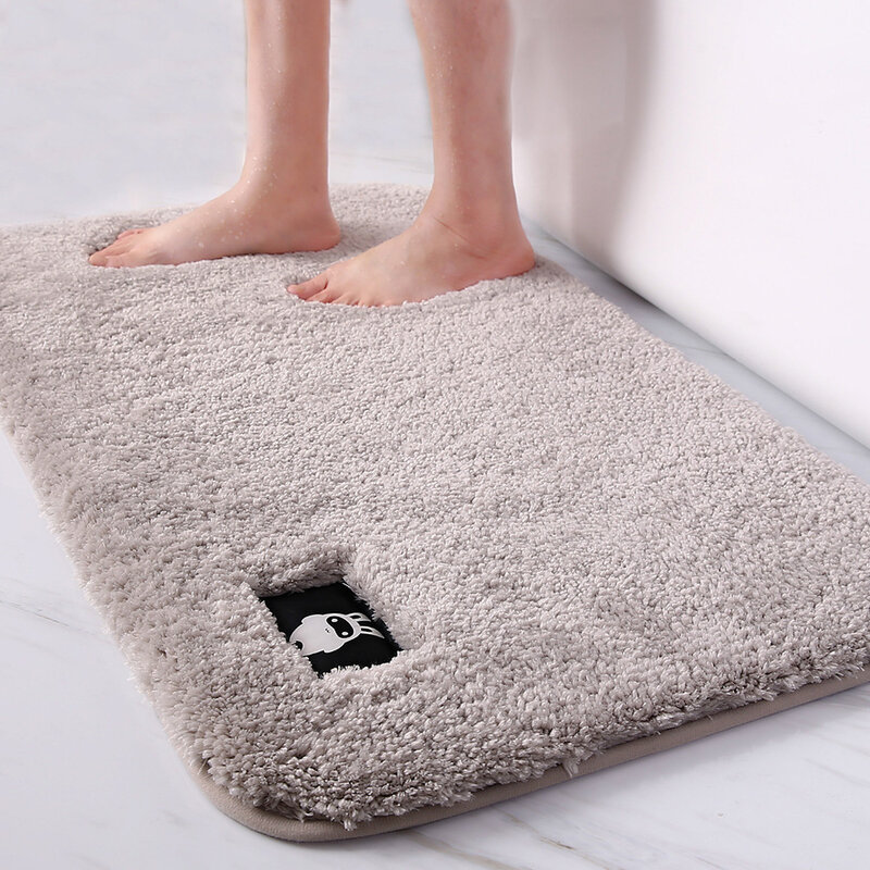 Мягкий коврик для ванной, Нескользящие коврики для ванной, коврики для ванной, моющиеся прямоугольные коврики для ванной, коврики из мягкой ...