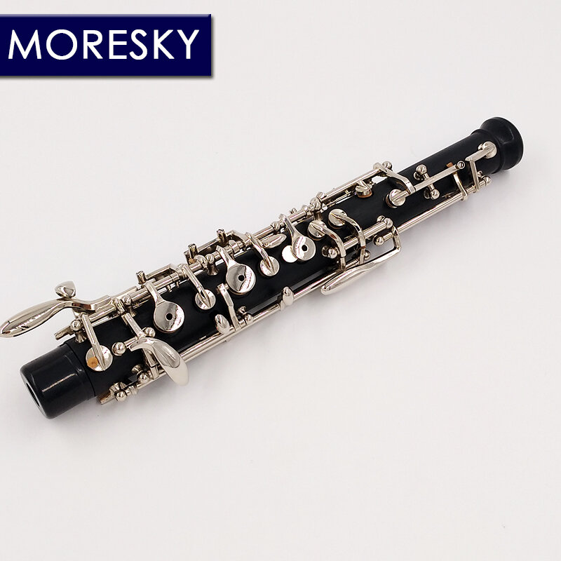 MORESKY Professional C Key Oboe สไตล์กึ่งอัตโนมัติ Cupronickel นิกเกิล MORESKY Oboe S01