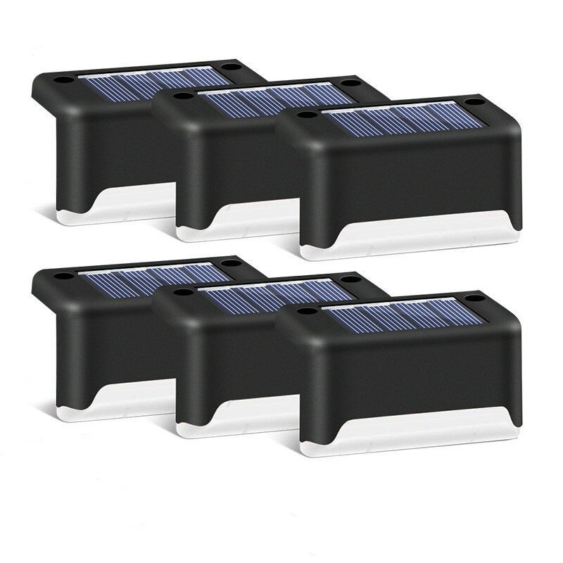 في الهواء الطلق Led أضواء الشمسية IP65 مقاوم للماء حديقة سياج سطح السفينة جدار درج مسار الباحة خطوة LED المشهد لوحة طاقة شمسية تعمل بالطاقة مصباح