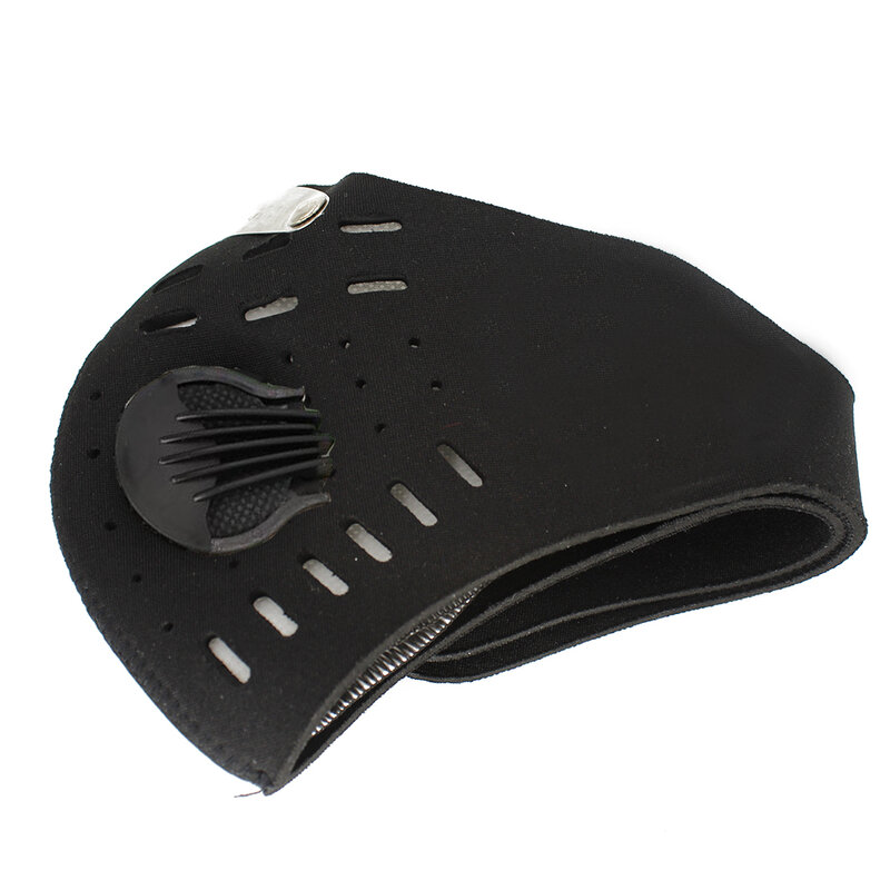 Masker Wajah Debu Karbon Aktif Pria/Wanita Olahraga Luar Ruangan untuk Sepeda/Sepeda Motor Masker Mulut Pelindung Wajah dengan Filter