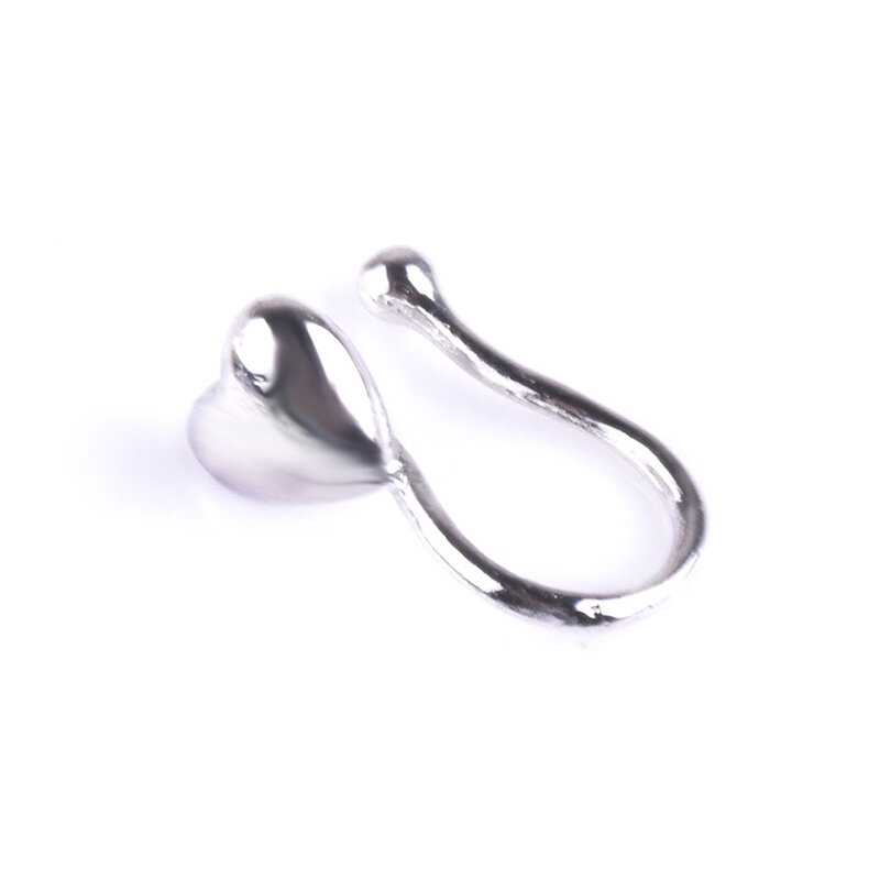 1Pc Hart Nep Neusring Clip Op Neus Ring Non Piercing Neus Clip Faux Piercing Sieraden Accessoires Voor Vrouwen decor Supplies
