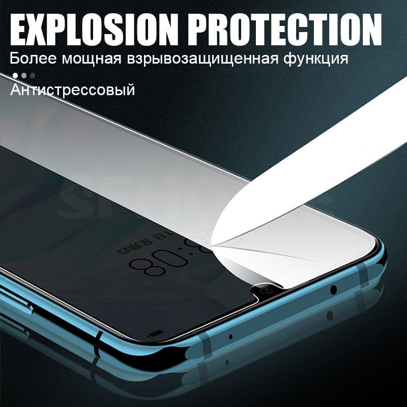 Protector de cristal templado para pantalla de móvil, película protectora de vidrio para Huawei P30, P40 Lite, P20 P Smart 2019, Mate 30, 20 Lite, 4 Uds.