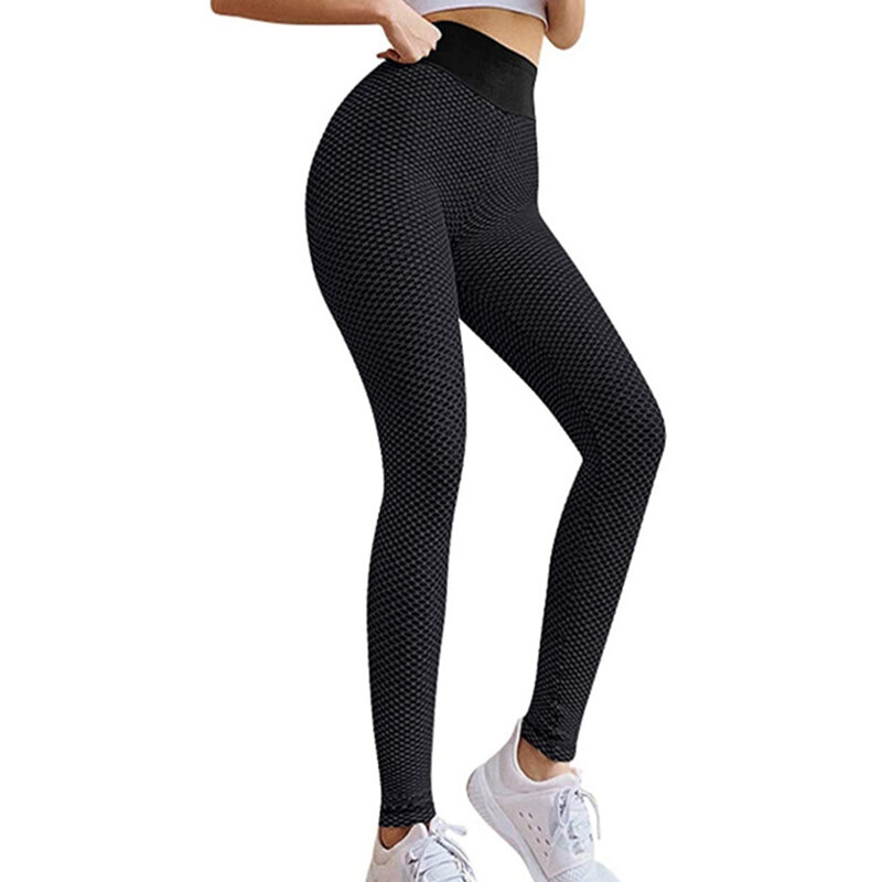 2021 nuovi fianchi Push Up Leggings vita alta Fitness Yoga Push Up pantaloni da allenamento senza cuciture da donna sport femminili allenamento stretto