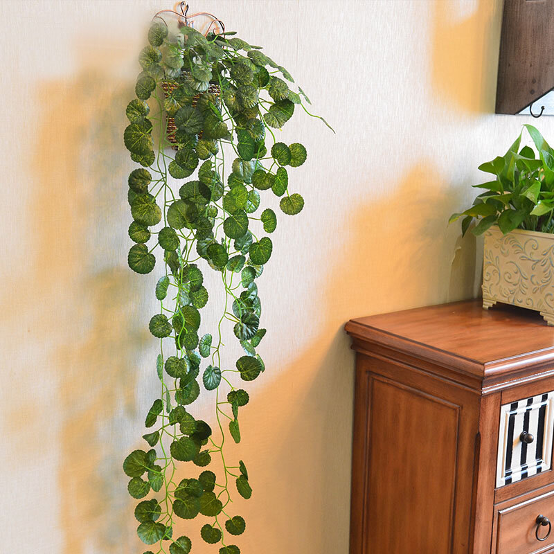 2,3 m Künstliche Ivy Green Leaf Garland Pflanzen Vine Rattan Gefälschte Laub DIY Wand Haning Girlande Für Home Garten Hochzeit deco