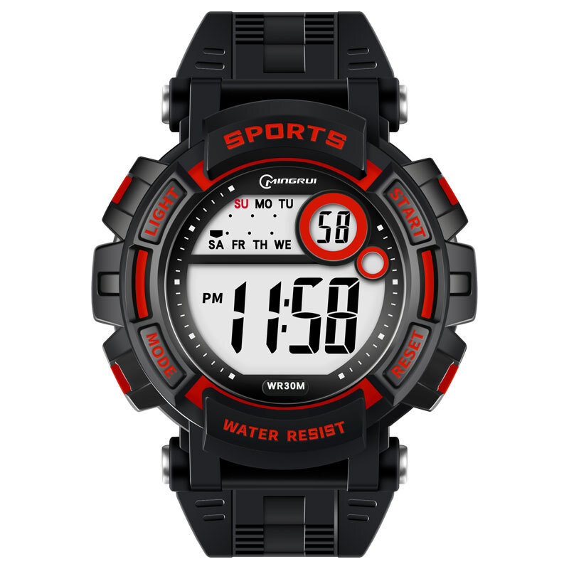Military Sports Watches Children Watch Waterproof LED Timepiece Alarm Wristwatch Electronic Clock Digital Watches Kids Relogio