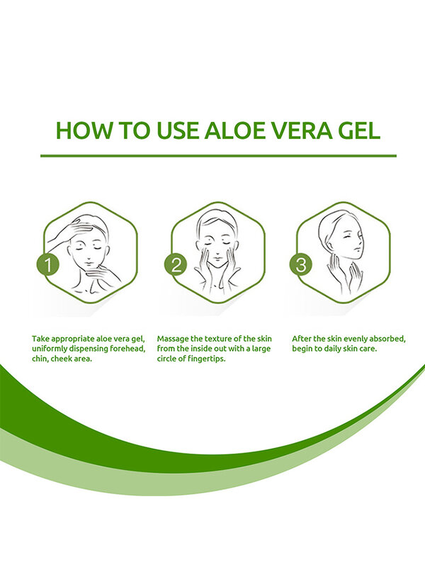 Gel de Aloe Vera hidratante para el cuidado de la piel, 30/50ml, crema hidratante para el cuidado de la piel, después de lociones solares, TSLM1