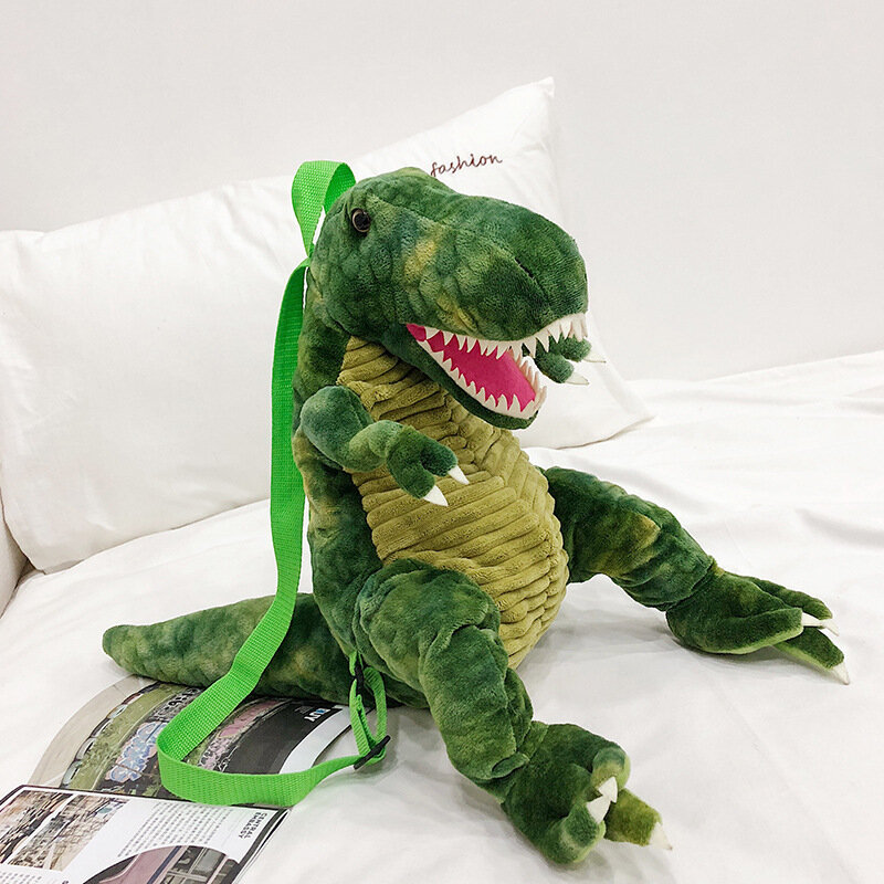 حقيبة ظهر ديناصور إبداعية ثلاثية الأبعاد ، حيوان جميل ، رسوم متحركة ، حقيبة ديناصور ، هدايا للأطفال