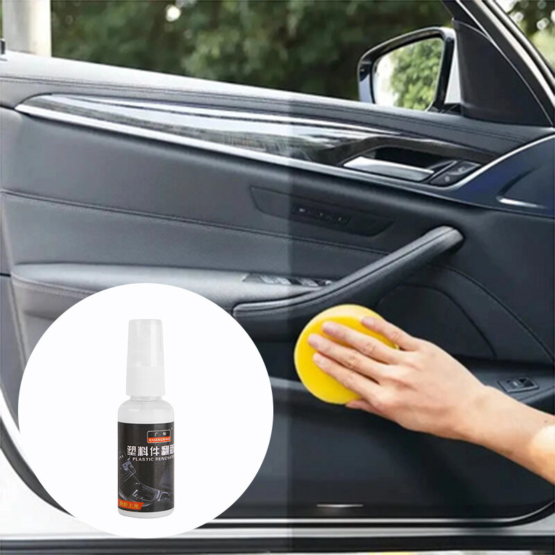 Auto Plastic Onderdelen Renovatie Agent Oppervlak Plaat Gloss Plated Crystal Film Reparatie Rubber Onderdelen Plastic Herstellen Agent