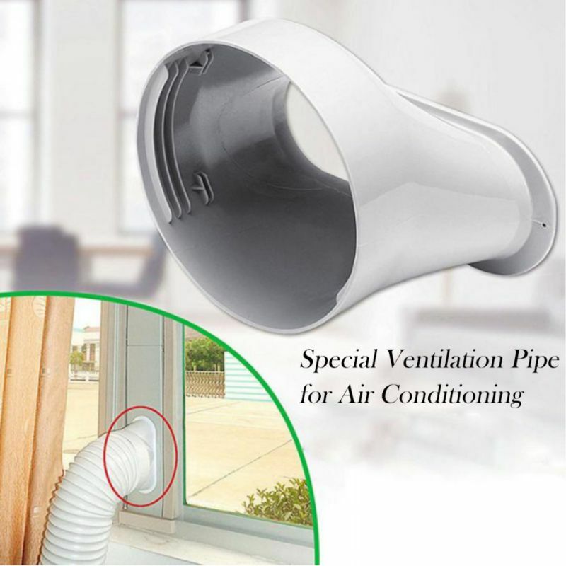 Portable Air Conditioning Body Exhaust Duct Interface ABS Home Air Conditioner Parts Exhaust Pipe Connector