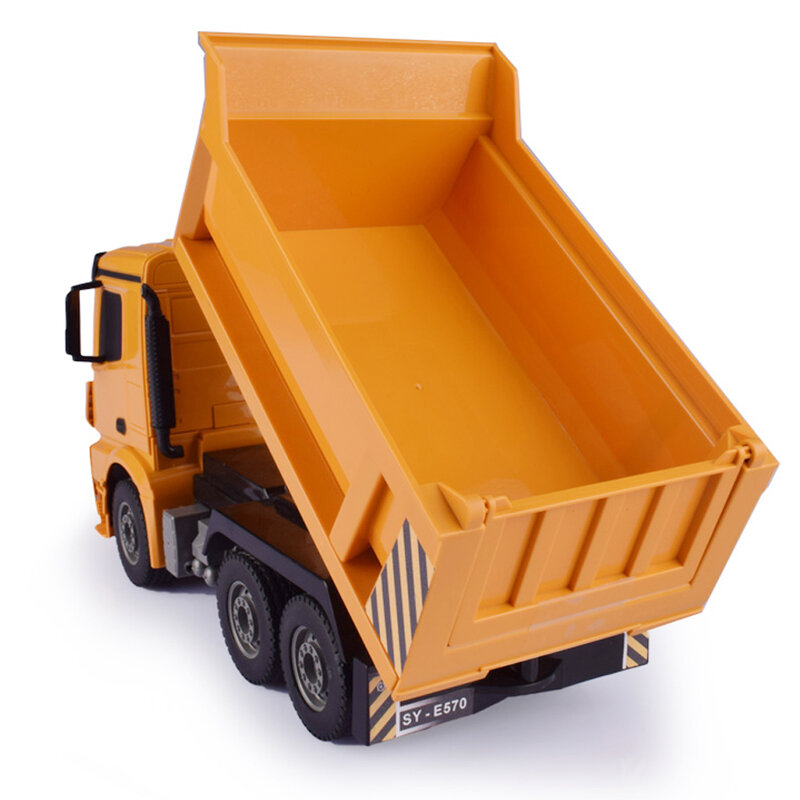 Rc Truck 1:26 Afstandsbediening Dump Truck 2.4G Techniek Auto Container Voertuig Radio Control Tip Vrachtwagen Auto Lift Auto speelgoed Voor Kid