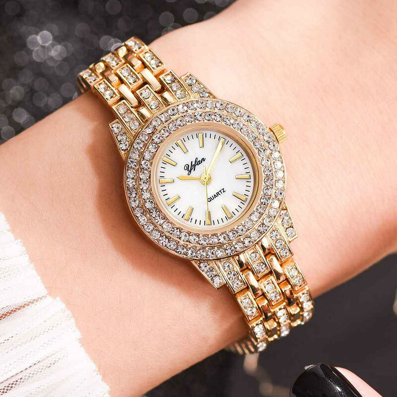 Reloj Mujer Frauen Uhren Luxus Neue Casual Quarz Damen Uhr Stahl Uhr Quarz Rose Gold Armbanduhr Für Frauen Uhr Geschenk * EIN