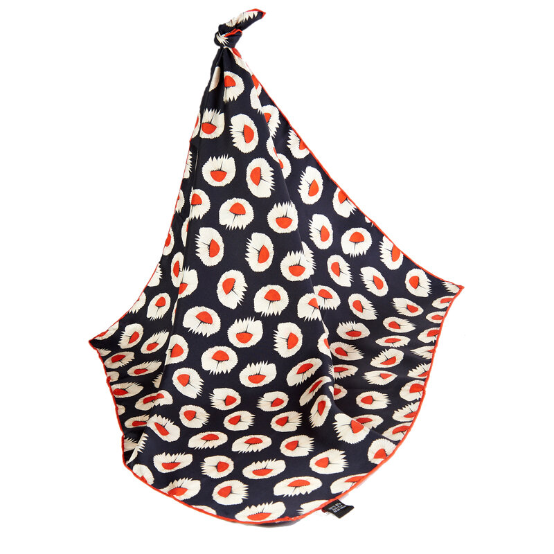 CISULI-bufanda de sarga de seda 100% para mujer, pañuelo cuadrado de seda pura, 70x70, 13