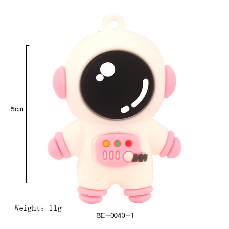 子供のためのミニpu宇宙飛行士の手人形,5cm,女の子のための誕生日プレゼント