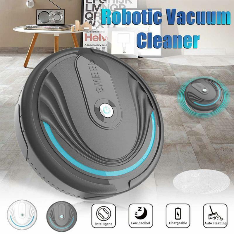 Hot Sale Rechargeable Smart Floor Robotic Cleaning Vacuum Automatic Sweeping Cleaner Robot Sweeper Vacuum Cleaners Dropshipping