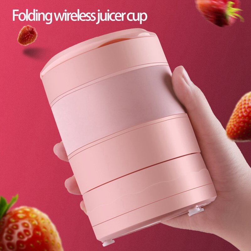 Electric Fruit Juicer Blender Portable Handheld USB Personal Food Milk Smoothie Maker Mixer Cup For Travel Office