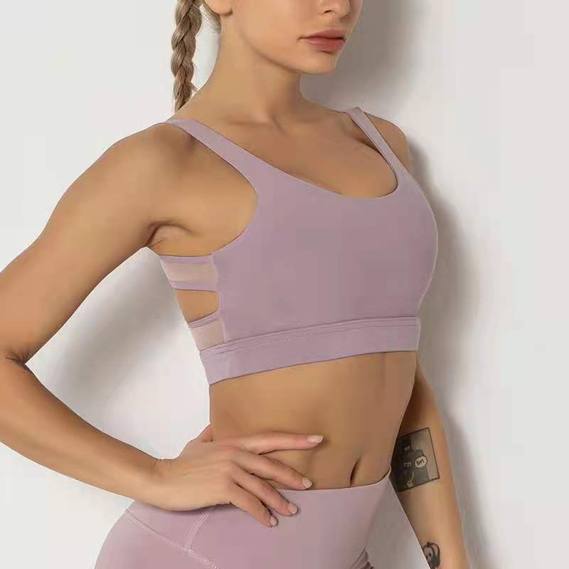 Sports Bra For Women Running Fitness Beauty Back Yoga Plus-size Undergarments Workout Exercise Bra Breathable Quick-dry CropTop