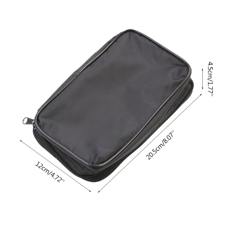 Multimeter Case Canvas Case Multipurpose Instrument Storage Bag Durable Tool Bag