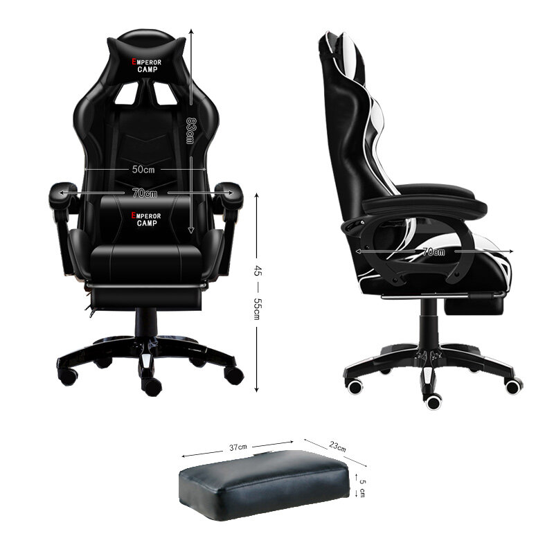 Silla de ordenador profesional LOL, silla de coche deportivo, WCG, para jugar a juegos, de oficina, de ocio, puede reclinarse c