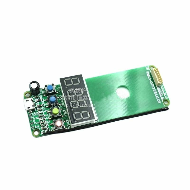 Original pm2.5 sensor detector de ar sensor poeira gp2y1051au0f instrumento detecção qualidade do ar com demonstração avaliação placa exibição